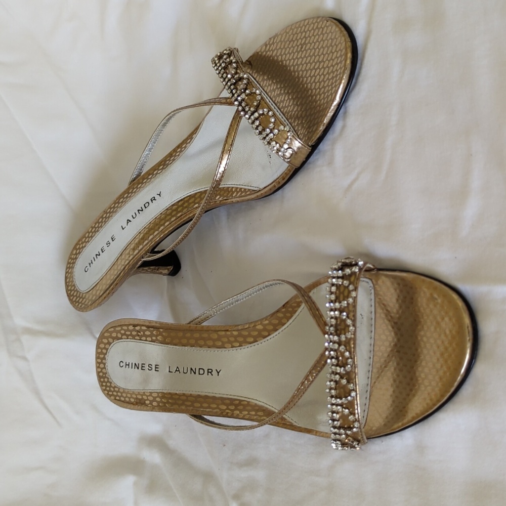 Cute gold and diamond heals